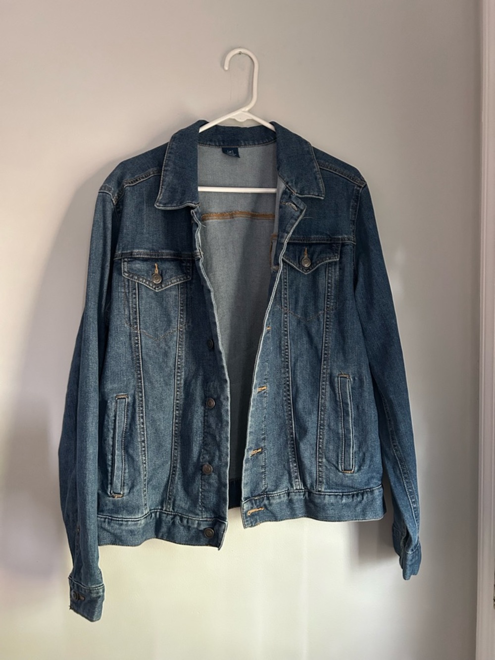 George Men's Blue Denim Jacket